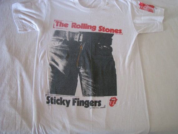 Vintage Rolling Stones Sticky Fingers '89 Tee