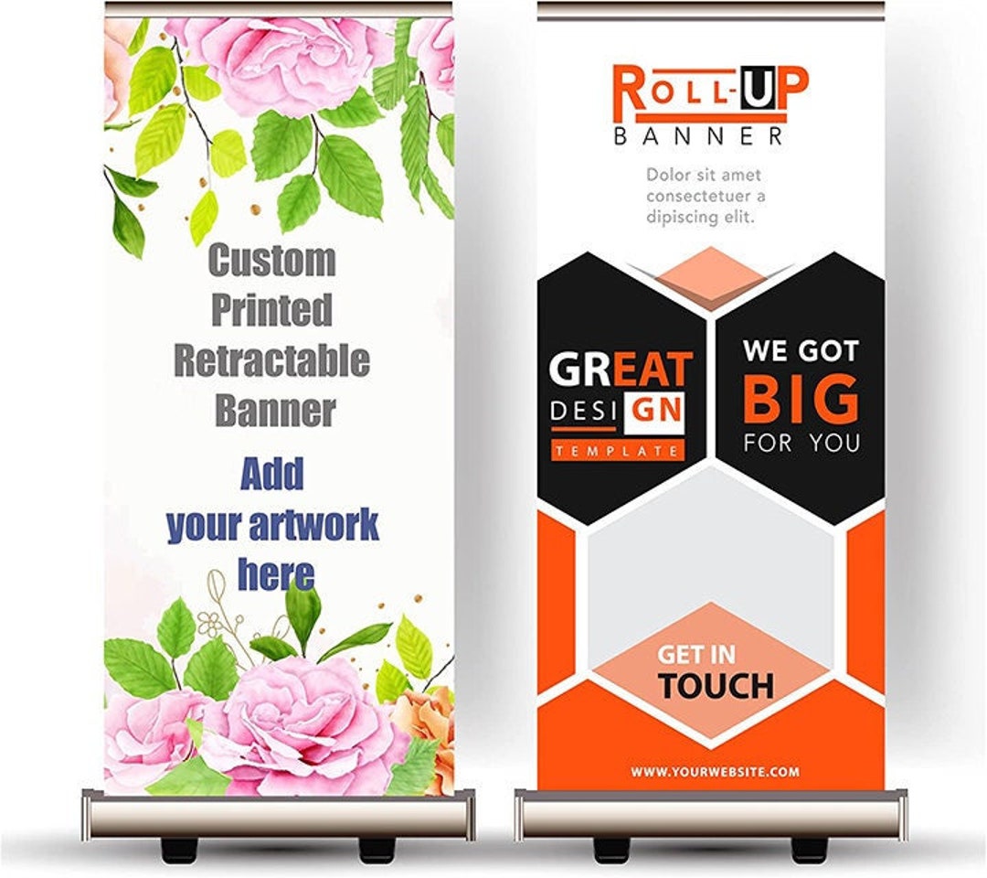 Buy Custom Canvas Retractable Banner: Business Event Sign With