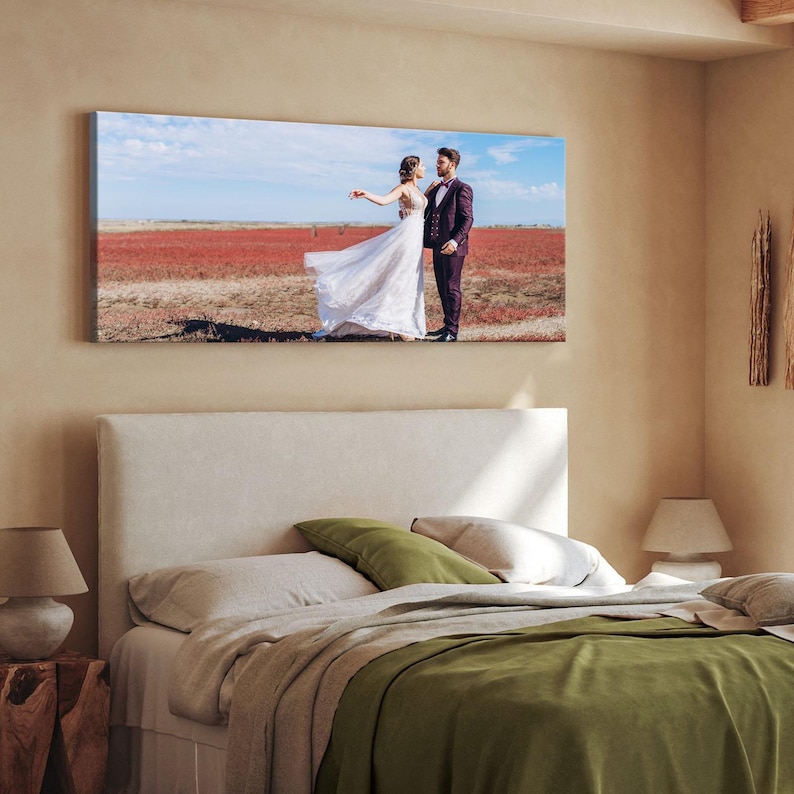 Custom Photo Canvas Print: Extra Large Personalized Wall Art afbeelding 2