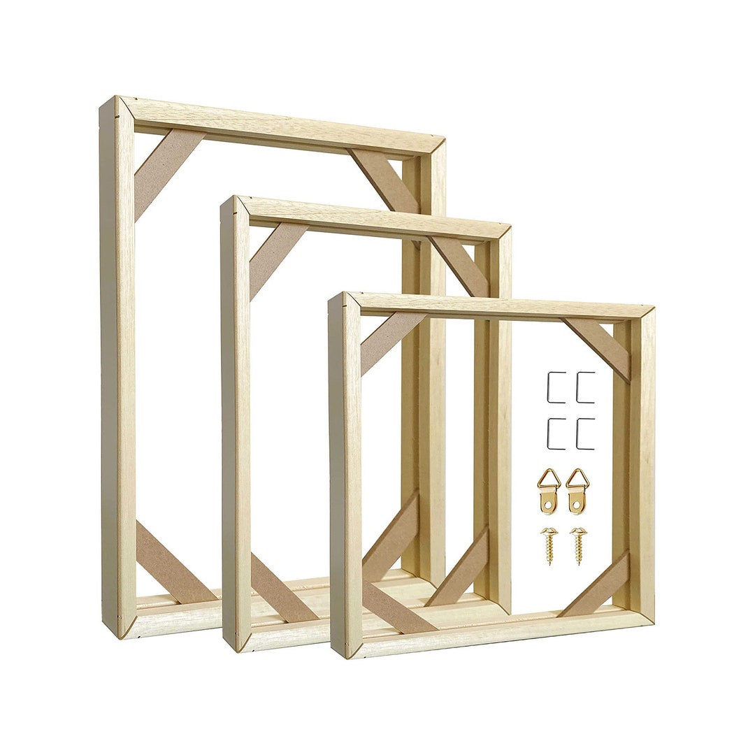 Customized Solid Wood Canvas Frame Kit for Oil Painting, Wall Art