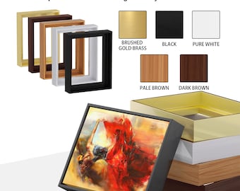 Picture Frames for Wall Art Photo Frame 1.25in Canvas Floating Frame