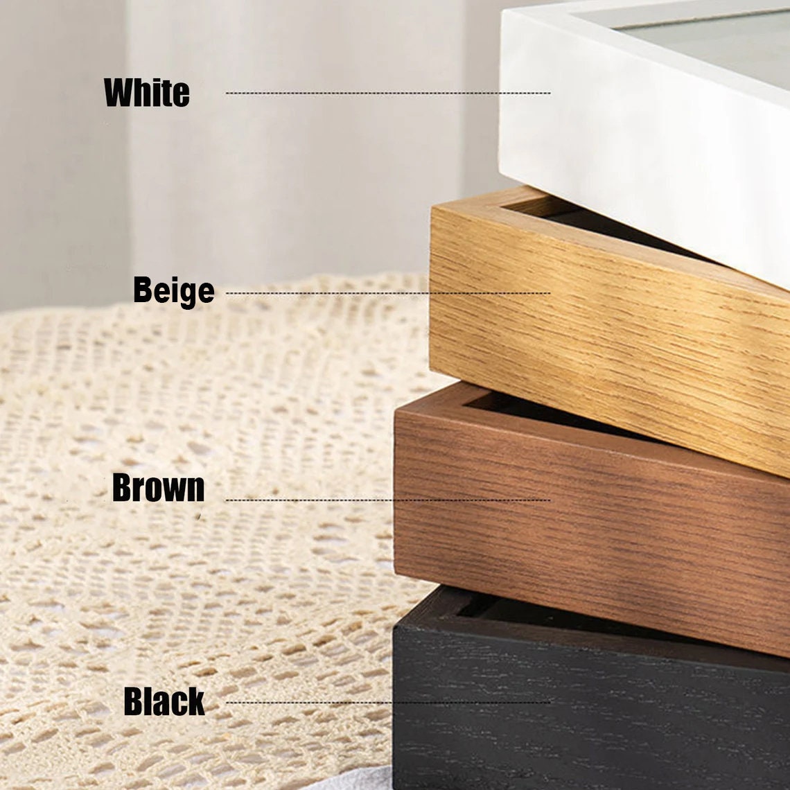 Canvas Floater Frame-Floating Frames for Canvas Wall Art 1.25" Depth Custom Floater Frame Kit Frame Decor with 4 Color