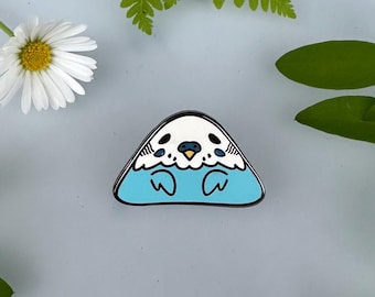 budgieblob - Budgie Hard Enamel Pin