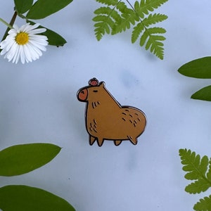 Chillbara - Capybara Hard Enamel Pin