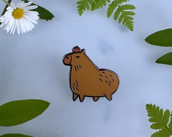 Chillbara - Capybara Hard Enamel Pin