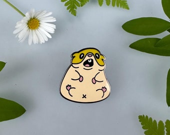 Scared Hamster - Hard Enamel Pin