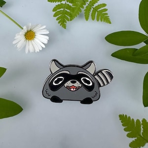 Trash Panda - Raccoon Enamel Pin