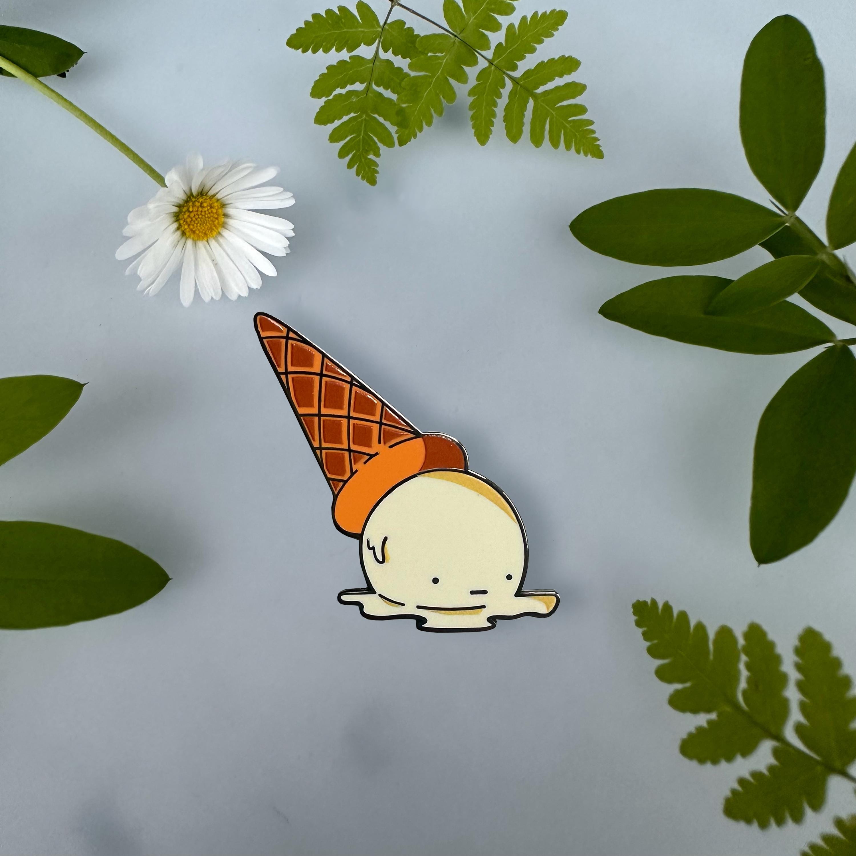 oh well - Ice Cream Hard Enamel Pin