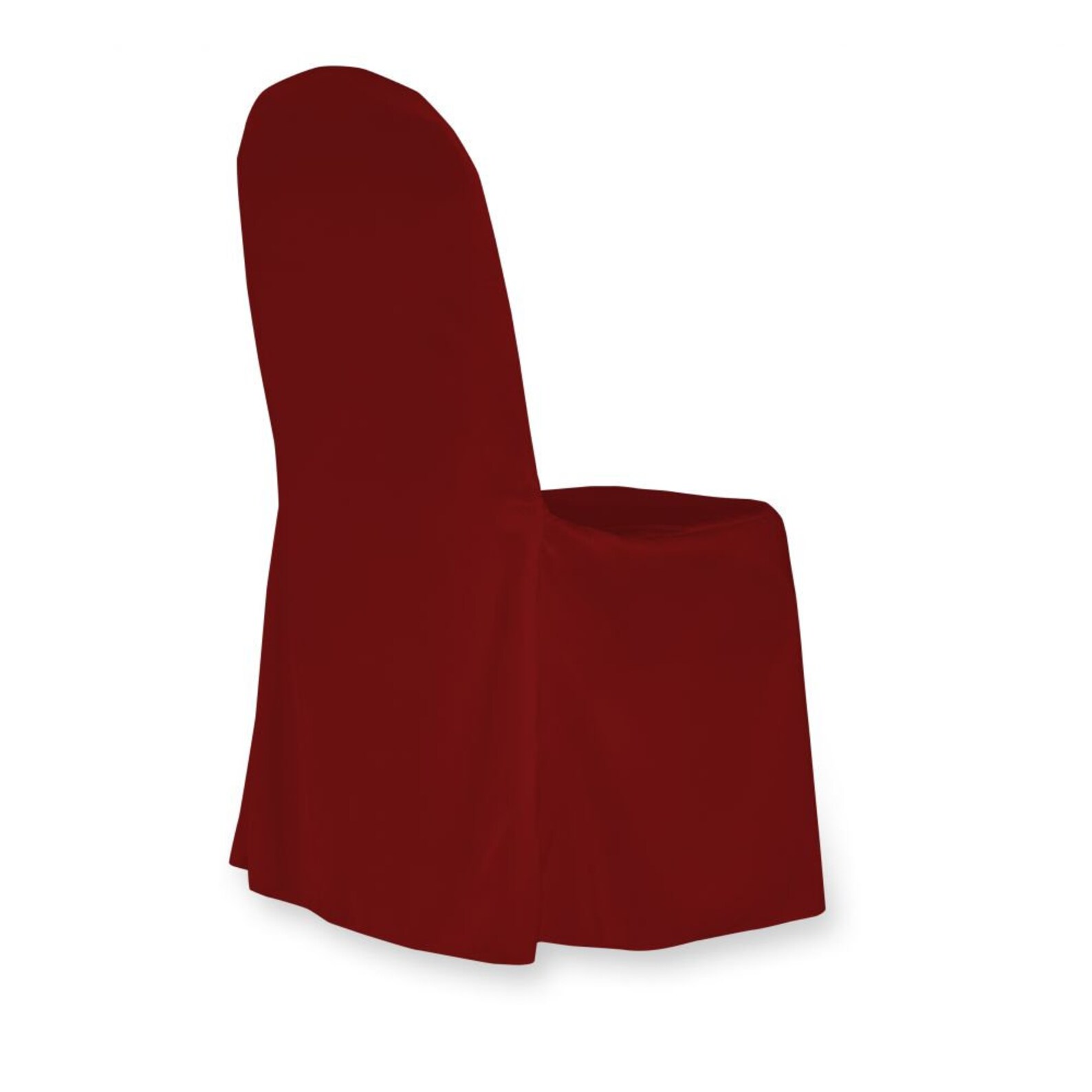 Polyester Banquet Chair Cover Burgundy-burgundy Chair Covers - Etsy