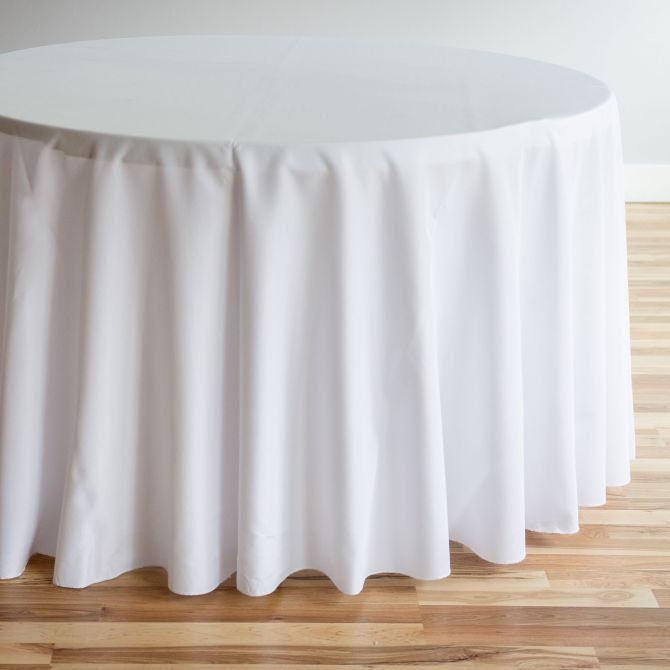 LinenTablecloth 108 in 33 Colors! Round Polyester Tablecloths LinenTablecloth 108 in 33 Colors! Round Polyester Tablecloths