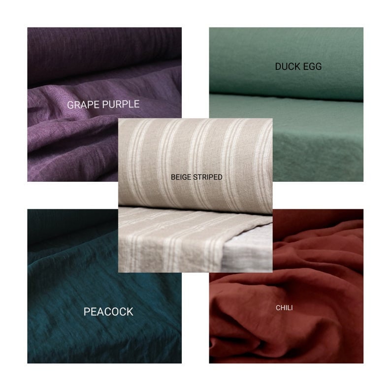 Linen Robe Mens. XS6XL. Natural Undyed Linen. Eco Etsy