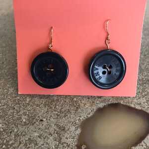 Button Earrings