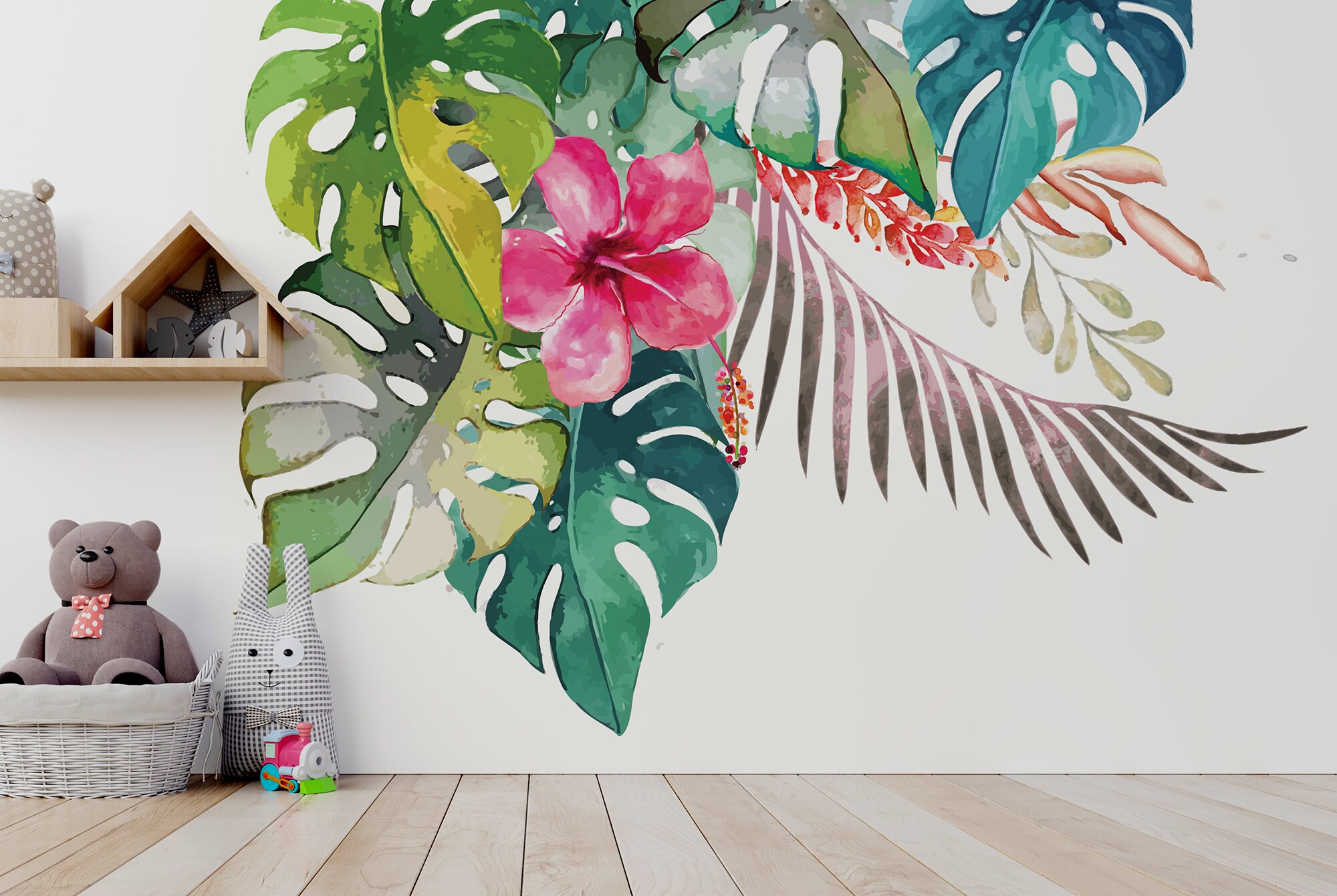 Tropical Mural Vector ubicaciondepersonas.cdmx.gob.mx