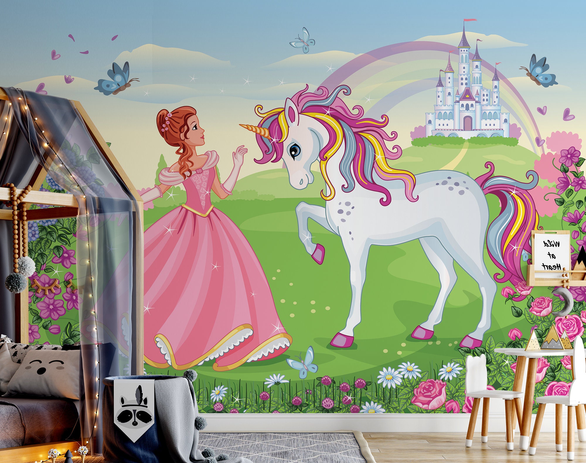 Adesivo Unicorno Per Interruttore Luci - 82x82mm, Autoadesivo, Design Fantasy Per Camera Bambini - Foto 9