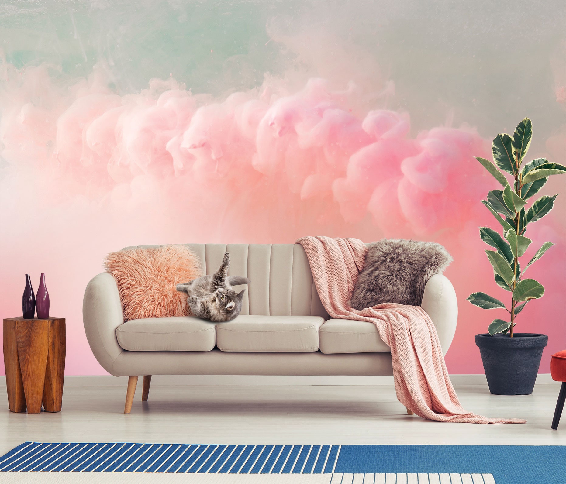 Free download 15 Soothing Bedrooms That Take Inspiration from the Clouds  700x494 for your Desktop Mobile  Tablet  Explore 48 Cole and Sons Cloud  Wallpaper  Woods Wallpaper Cole and Sons