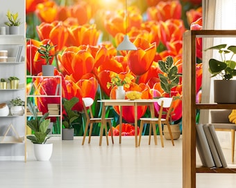 絵画 額縁 チューリップ 花壇 お花畑 複製画 オランダ インテリア 輸入雑貨 絵画 額縁 チューリップ 花壇 お花畑 複製画 オランダ インテリア 輸入