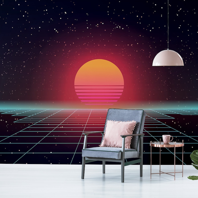 80s Wallpaper - Etsy