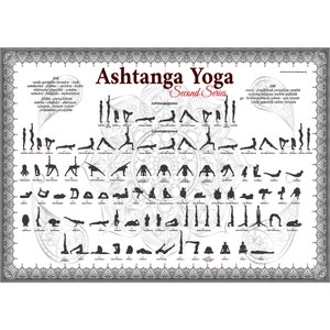 Poster Ashtanga Yoga - Platino - Serie intermedia - secondaria