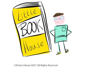 Lea el EBOOK "Little Book House" (libro ilustrado: hora del cuento + MÁS tarjetas didácticas)