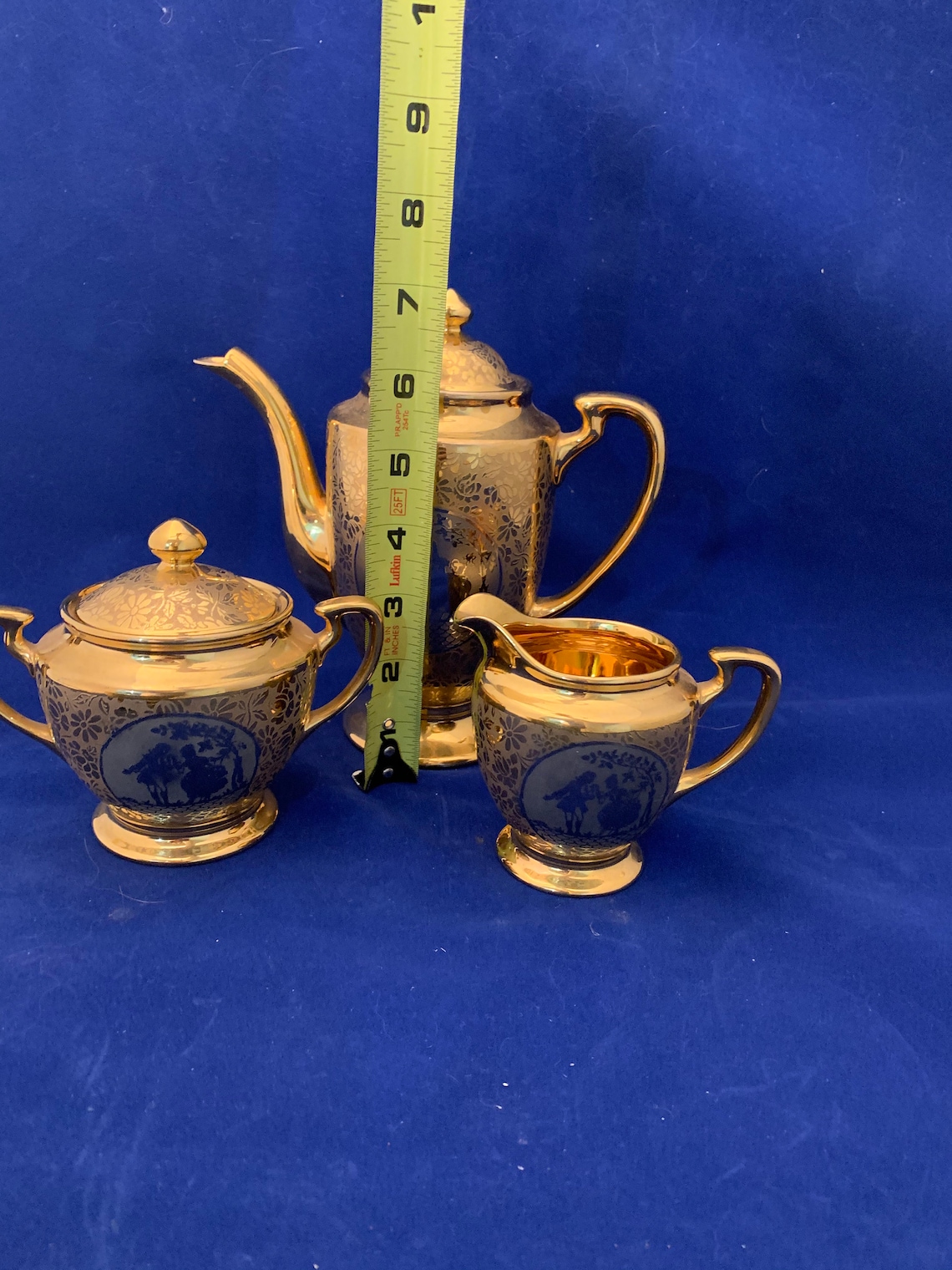 Royal China 22kt Gold Tea Set Etsy