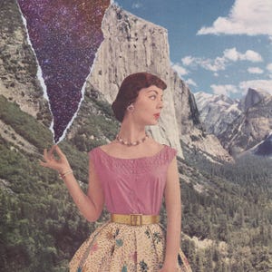 Torn - Collage Art Print
