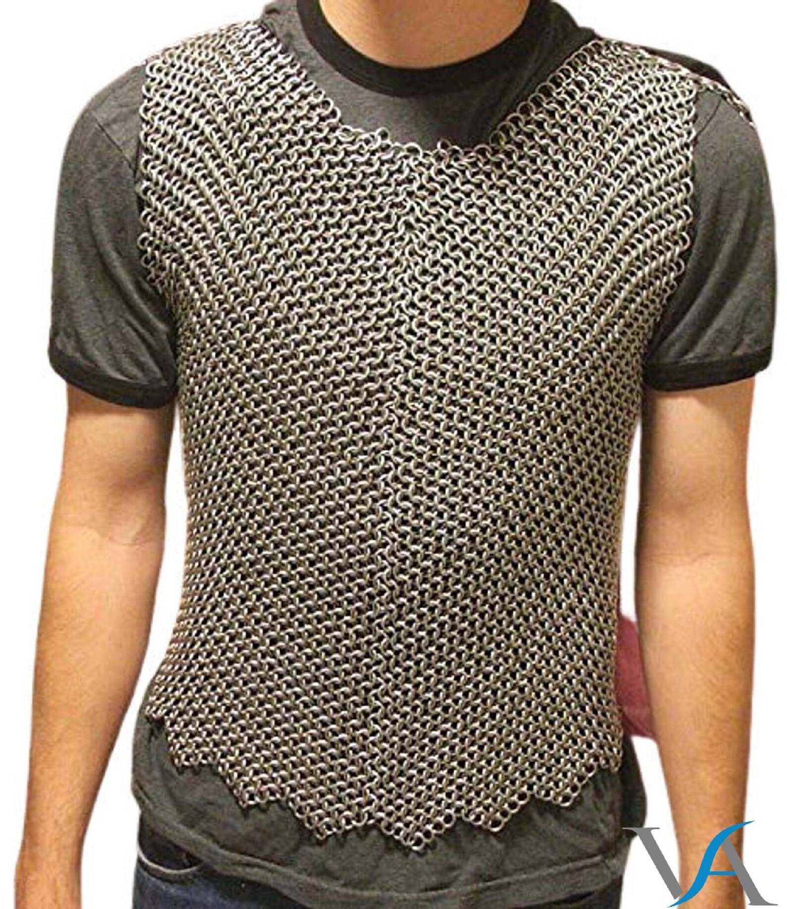 chainmail print t shirt