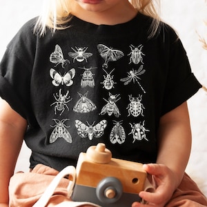 Toddler Bug Shirt, Bug Shirt for Kids, Bug Lover Tee, Butterfly Shirt for Kids, Insect Tee, Toddler Shirts, Bugs