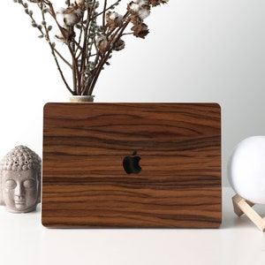 NATURAL WOODEN SKIN for Macbook pro 14 inch 16 inch M1 Pro, M1 2021 A2485 rosewood texture wood