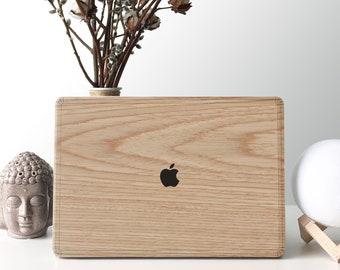 Light Wood MacBook Skin: Slim Wooden Cover Sticker
