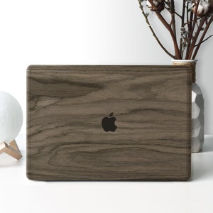 WOOD NATURAL SKIN Macbook Pro 16 14 Air 13 M1 M2 M3 12 11 15 Sleeve Cover Gift for men for girl