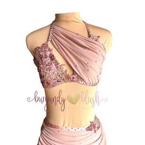 MADE TO ORDER- The Sofia - Lyrical/ Contemporary Dance Costume, Custom Solo Costume,Dance Competition Costume, Lyrical Costume