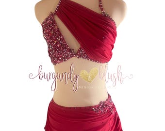 The Sofia-  Lyrical/Contemporary Dance Costume, Custom Solo Costume,Dance Competition Costume, Lyrical Costume