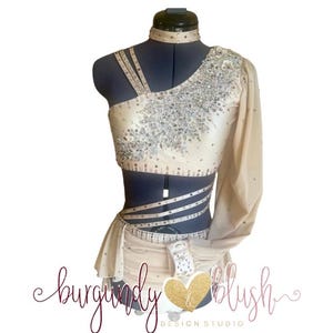 MADE TO ORDE-  Lyrical/ Contemporary Dance Costume, Custom Solo Costume,Dance Competition Costume, Lyrical Costume