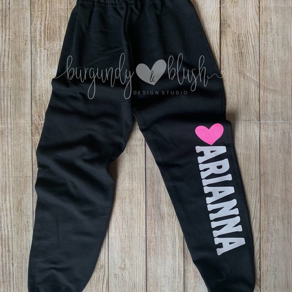 Girl in Sweatpants Etsy