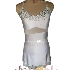MADE TO ORDER- Slip Dress Lyrical/ Contemporary, Dance Costume, Custom Solo Costume,Dance Competition Costume, Lyrical Costume