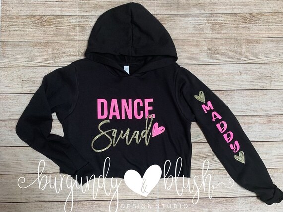 Cropped girls hoodie 2025