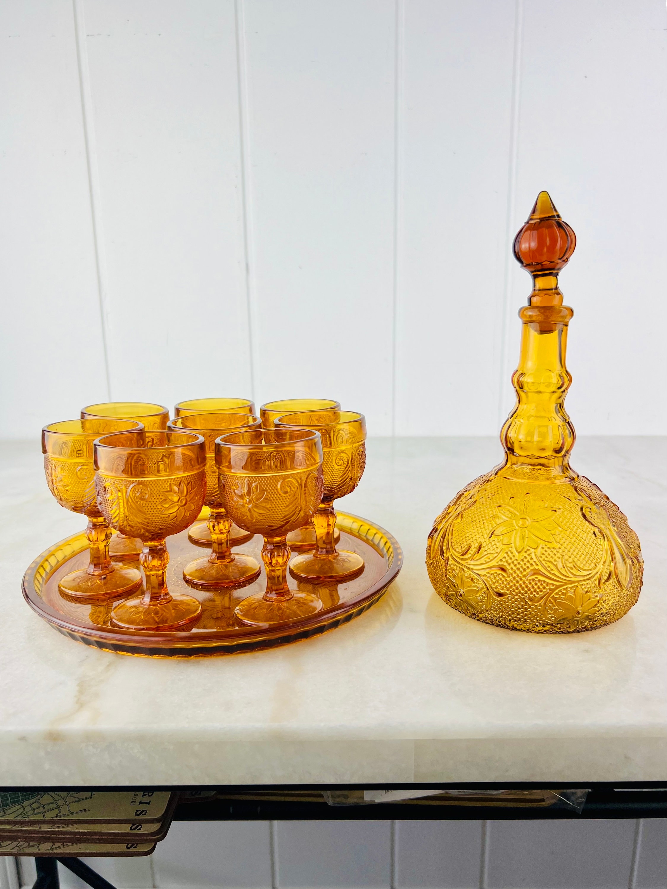 インディアナ グラス 社　ティエラ シャンティリー　ウランガラス インディアナ グラス 社ティエラ シャンティリーウランガラス