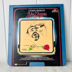Rare Vintage "Yes, Giorgio" CED Disc, MGM, RCA SelectaVision VideoDiscs, Man Cave, Wall Art, Gift for Film Buff, collector