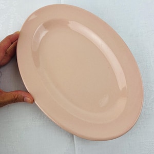 Vintage Grindley Peach Petal Platter: 1930s Farmhouse Serving Tray