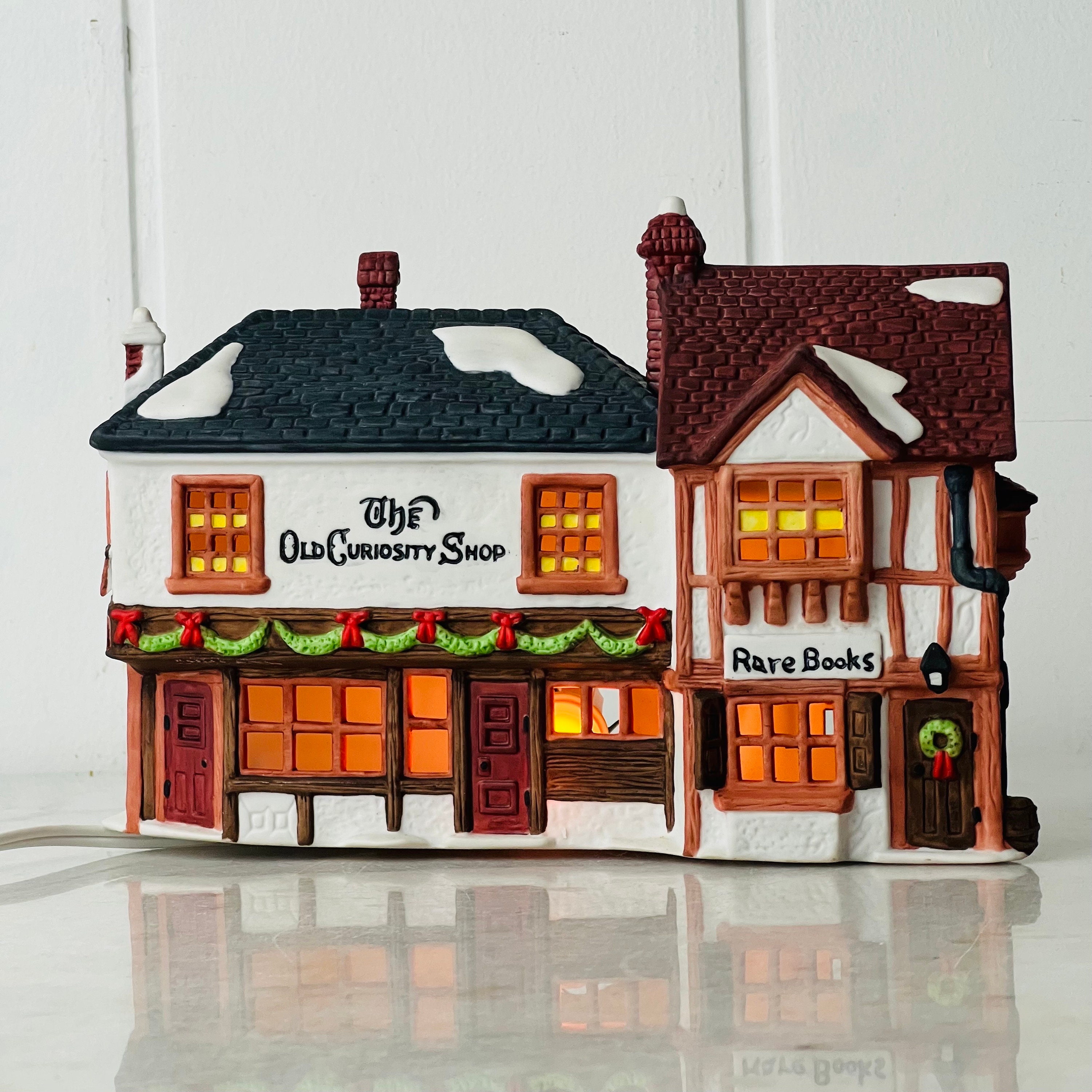 レア　Department 56　ハウスライト 百貨店 store ビンテージ Lighted 家具・インテリア レア Department 56 ハウスライト