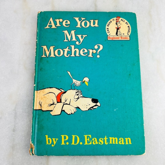 Vintage 1960s Are You My Mother? P.D. Eastman Beginner Book (first