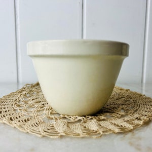 Antique Traditional Pudding Basin 1930s TG Green Bowl, 42, 16 fl oz, Ironstone for Christmas Pudding, baking serving farmhouse kitchen decor