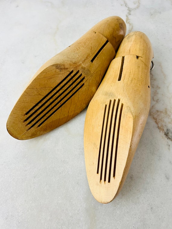 Vintage Dalton Wooden Shoe Inserts, Trees, form s… - image 7