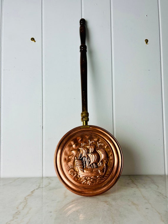 Vintage Copper and Brass Pan (JAS) Vintage Copper and Brass Pan (JAS)
