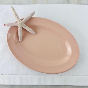 Vintage Grindley Peach Petal Platter: 1930s Farmhouse Serving Tray
