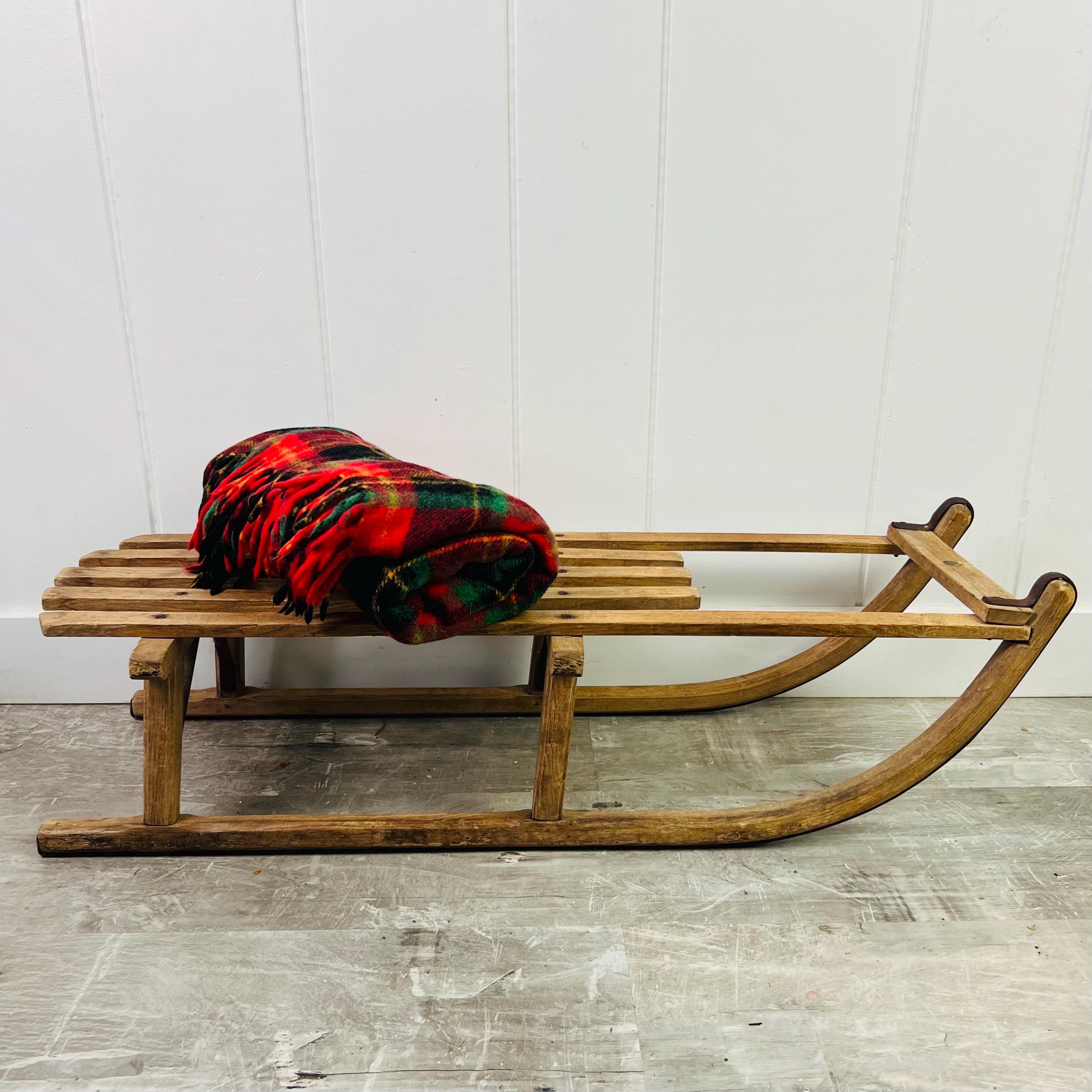 Wood runner sled - Etsy 日本