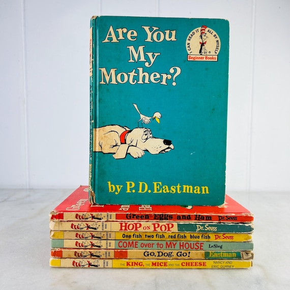 Vintage 1960s Are You My Mother? P.D. Eastman Beginner Book (first