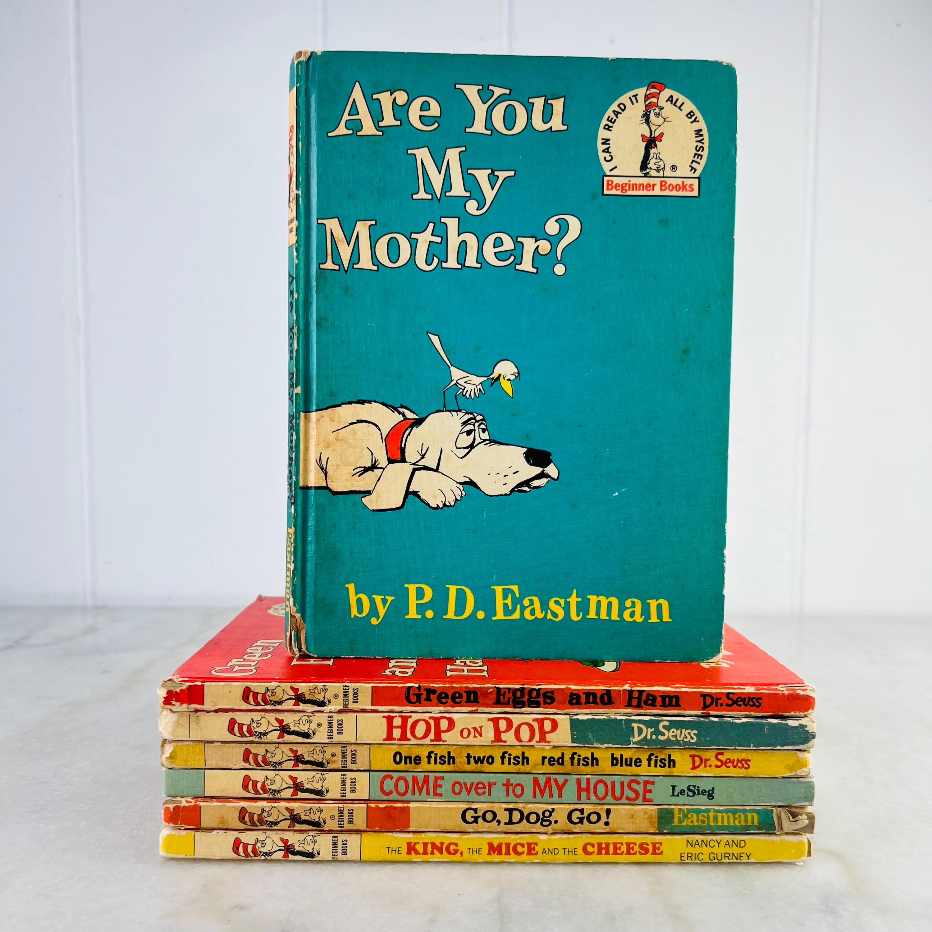 Vintage 1960s Are You My Mother? P.D. Eastman Beginner Book (first