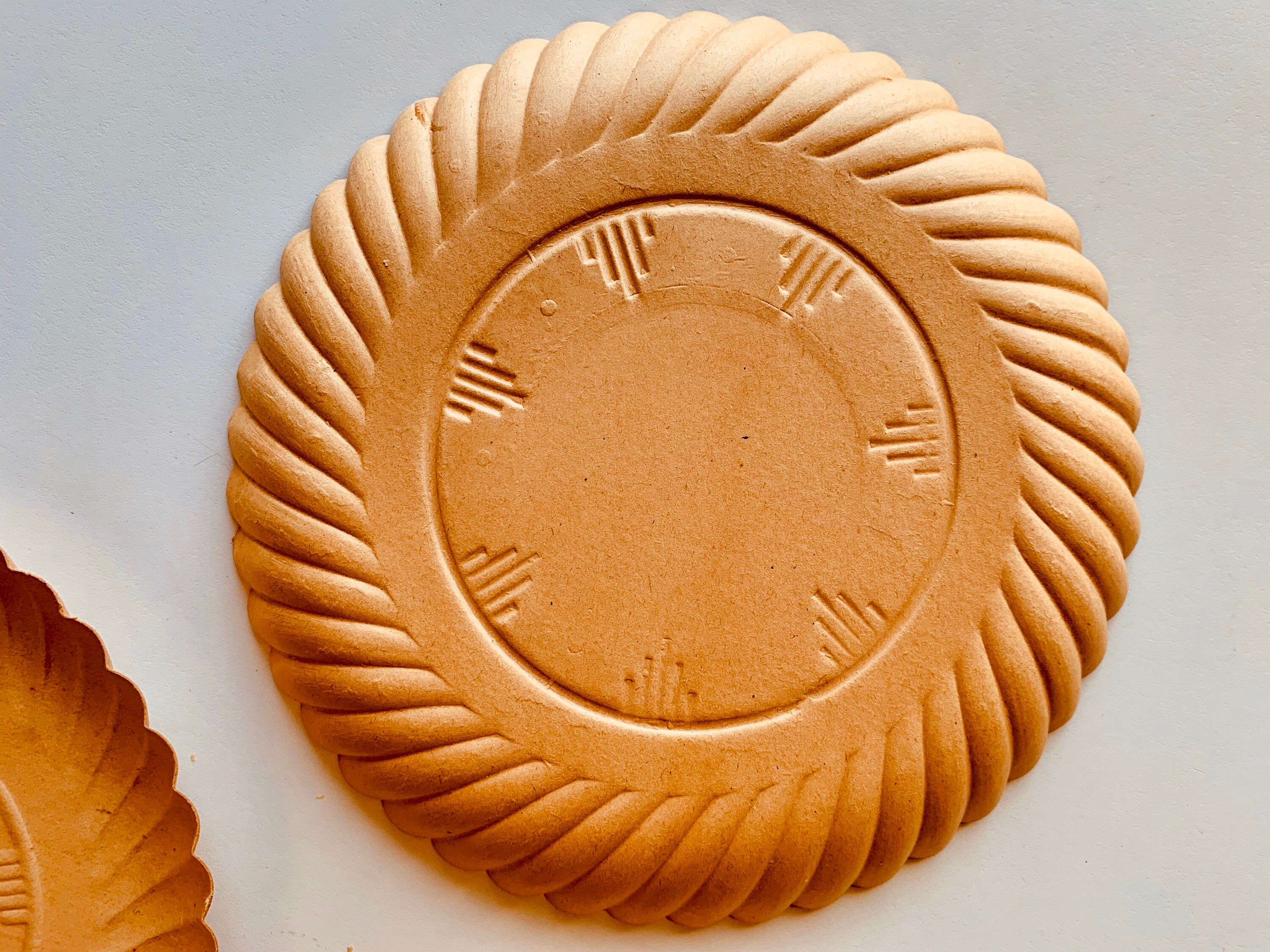 Vintage Embossed Paper Plates Set of 11 circa 1920s Great Etsy