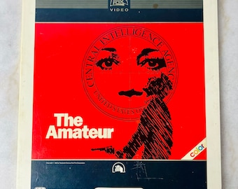Disco CED de colección "The Amateur", Christopher Plummer, 20th Century Fox, regalo para cinéfilos